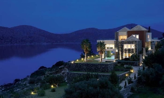 Mavrikiano Villa | Villa Atlantis sea view villa with a heated pool