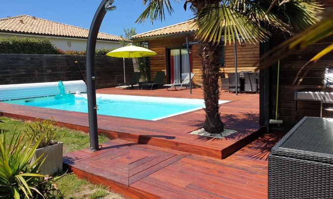 Moliets-et-Maa House | VILLA avec piscine chauffée