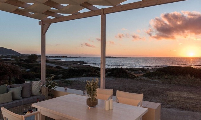 Limeniskos Villa | Villa by the sea, 50m. from the beach of Falasarna