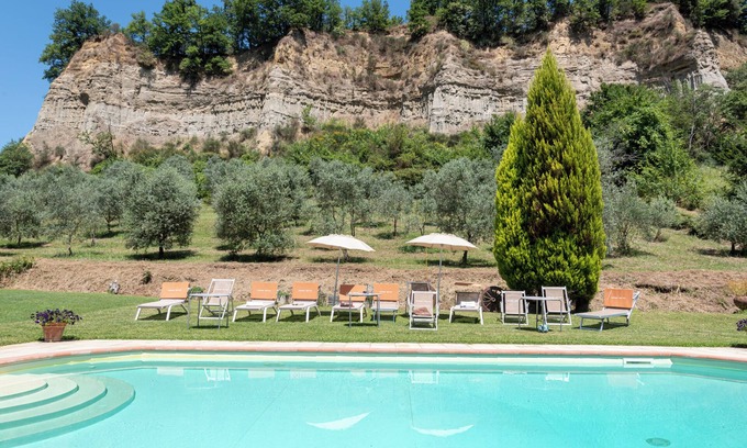 Reggello Villa | Villa 'Cascina Gretaio' with Mountain View, Private Pool and Wi-Fi