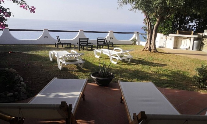 Costa dei Monaci Villa | Villa 'Costa Dei Monaci Villas - Tropea' with Sea View, Wi-Fi and Air Conditioning