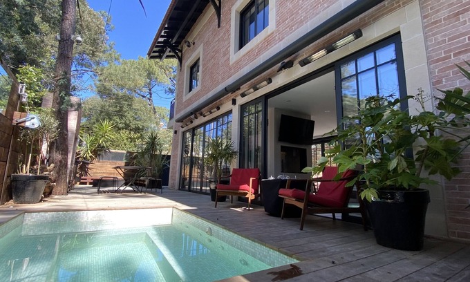 Le Moulleau House | Villa DE Luxe LE Moulleau - 250 m de la Plage & Commerces - Acces Tout A Pied