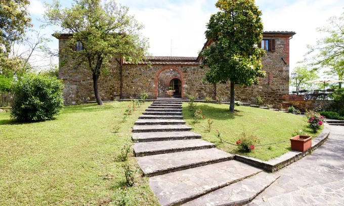 Santarello Villa | Villa "Di Leonardo" with amazing View, Pool, Garden, Air Conditioning & Wi-Fi