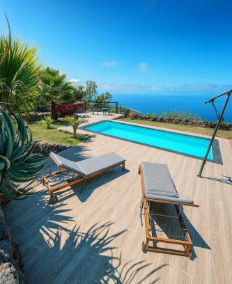 Tijarafe Apartment | Villa El Topo -Piscina privada - Private pool - by Rural La Palma