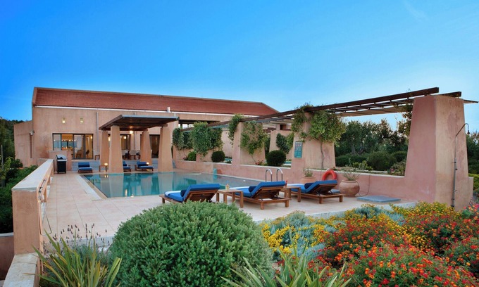 Kontomari Villa | Villa Epavlis, Two Amazing Pools & Hot Tub