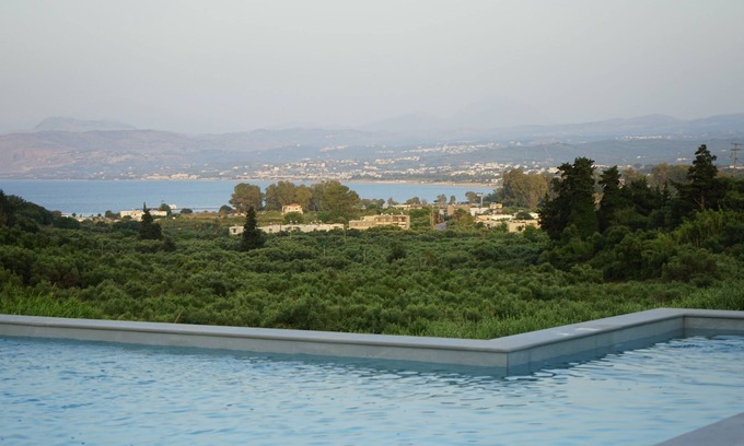 Exopoli Villa | Villa Exopolis - A brand new Villa with a panoramc Seaview