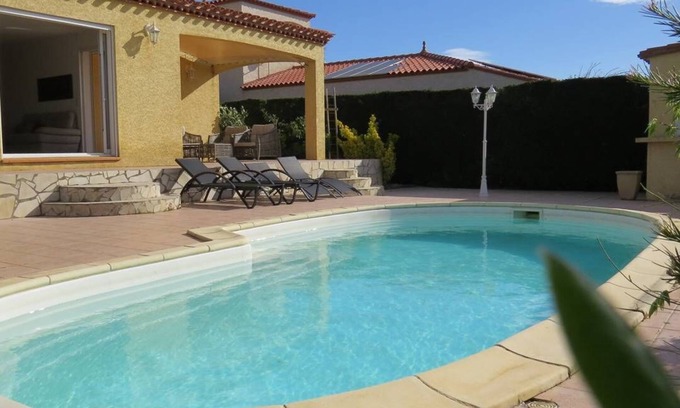 Saint-Laurent-de-la-Salanque House | Villa LYA private pool 8 min from the beaches 8RJC12