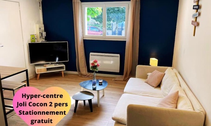 Centre Ville Apartment | VILLA GABY~ 2 pers ~ Hypercentre