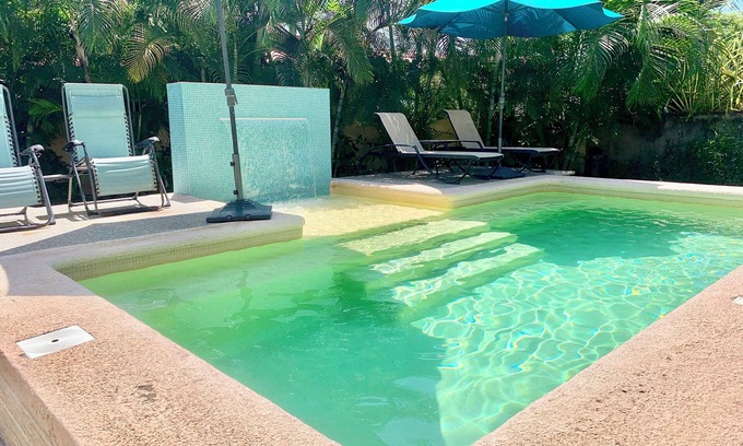 San Francisco House | Villa Iguana ,40% summer discount, pool, includes golf cart, near the beach