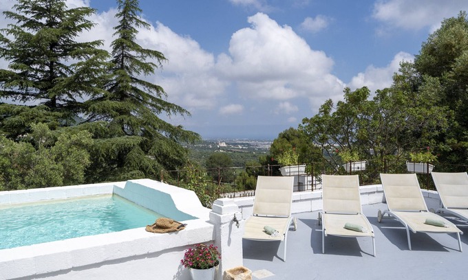 Fasano Villa | Villa 'Il Rifugio Luxury House and Spa' with Sea View, Wi-Fi and Air Conditioning