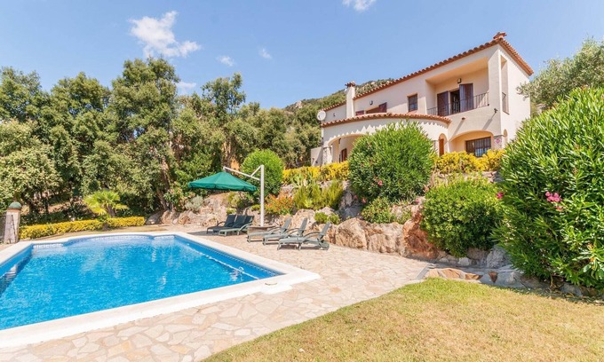 Calonge Villa | Villa in Calonge with Pool and Mountain Views
