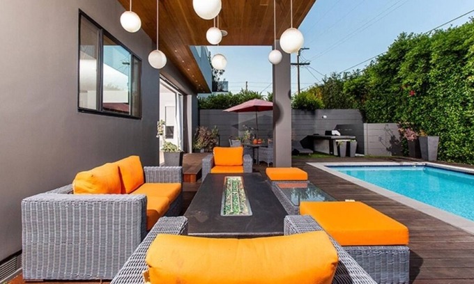 Melrose Villa | Villa In Center Of West Hollywood Pool 5 bedroom Piano