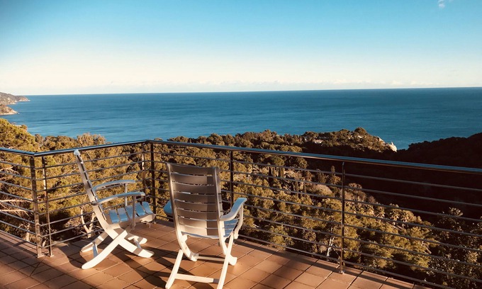 Blanes Villa | Villa in St Cristina Blanes/Lloret de Mar panoramic Meerblick und Jacuzzi