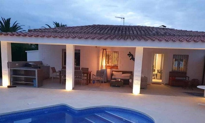 Les Tres Cales House | Villa Iris with private pool, air conditioning and wifi