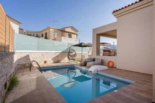 Houdetsi Villa | Villa Ismini Modern Retreat Near Rethymno