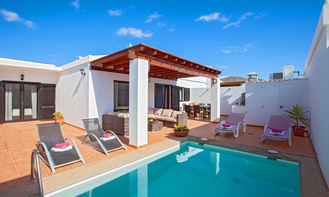Playa Blanca Villa | Villa Jesús: Magnífica Villa Privada con Piscina