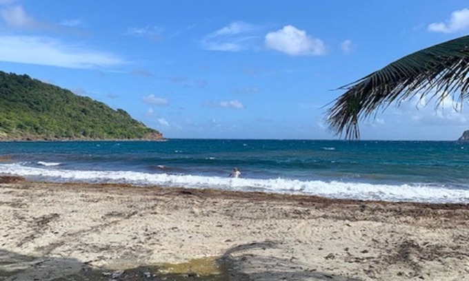 Grand Anse Villa | Villa kabri terre de bas: breathtaking view of the bay of Les Saintes
