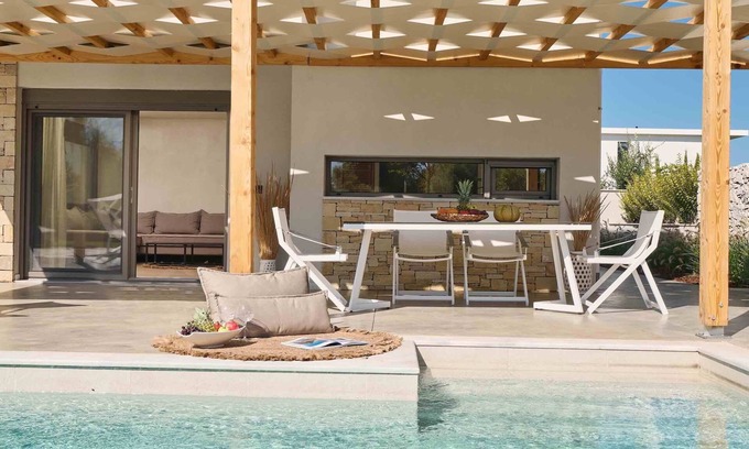 Leptokaria Villa | Villa "Kronos" located in the magnificent "White Nest Complex"