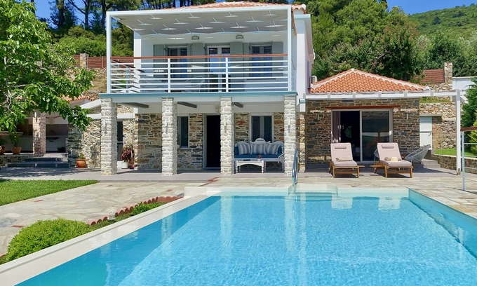 Stafylos Villa | Villa Kyani with private pool, near Stafylos Beach