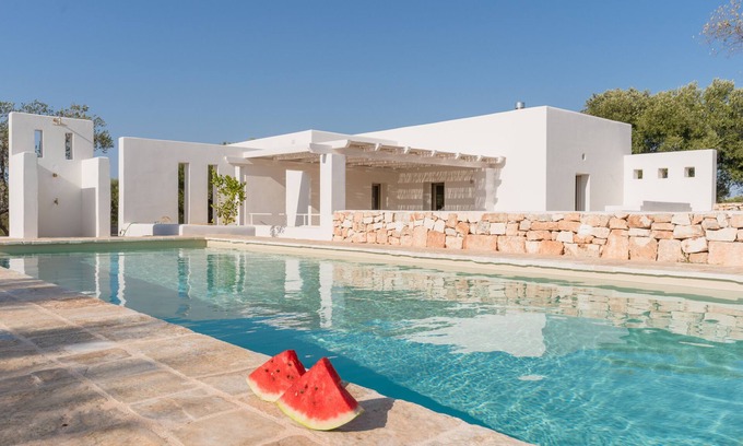 Ostuni Villa | Villa 'Lamia Geko Paradise' with Sea View, Wi-Fi and Air Conditioning