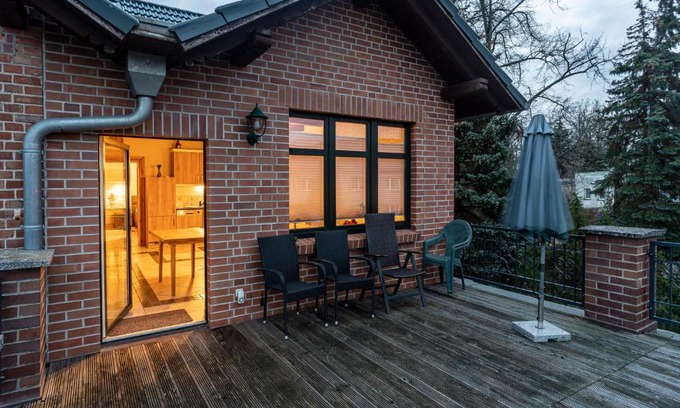 Joachimsthal Apartment | Villa Landidyll mit separatem Wellness-Bereich