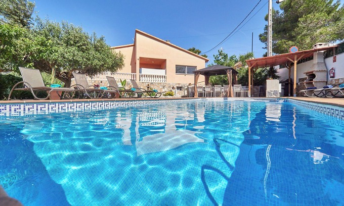 Olivella Villa | VILLA LLUNA, RESORT IN THE NATURE, SWIMMING POOL, SPA, BILLIARDS AT 12 KM.SITGES(BARCELONA)