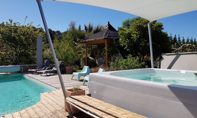Nages-et-Solorgues Villa | Villa "lou simbèu"