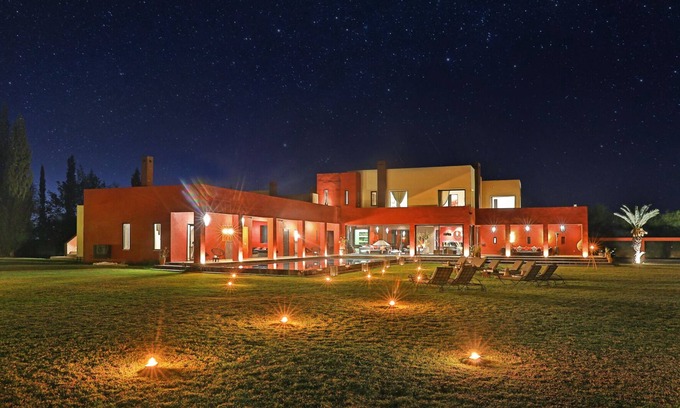 Ghmate Villa | Villa Luxe Marrakech 7 rooms heated swimming pool jaccuzi hammam 30 mn Marrakech