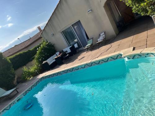 Boujan-sur-Libron Villa | VILLA Méditerranéenne calme, PISCINE sans vis à vis
