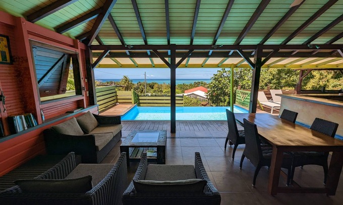 Rifflet Villa | Villa Mangotine, luxury villa in deshaies in Guadeloupe