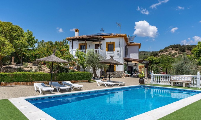 Illora Villa | Villa "Maria Illora" with Mountain View, Private Pool & Wi-Fi