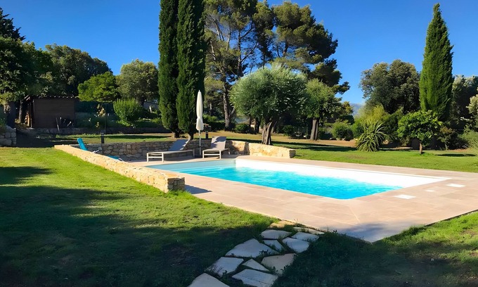 Peymeinade Villa | Villa 'Mas Jas' with Mountain View, Private Pool and Wi-Fi