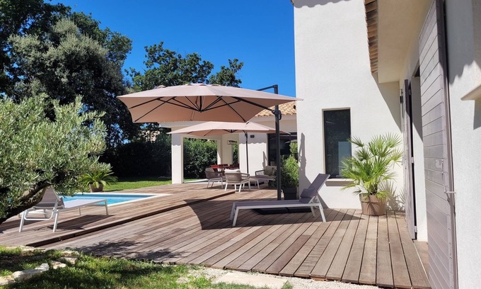 Venelles House | Villa Moderne et Confort Dans un Écrin de Verdure aux Portes Daix en Provence