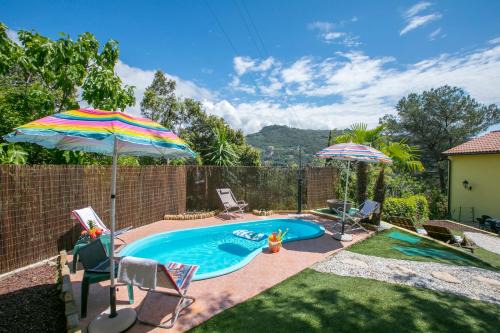 Camporosso Villa | Villa Monte Enrico - Pool And Whirlpool - Happy Rentals