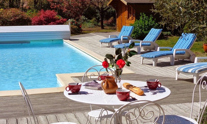 Sanguinet Villa | Villa near lake 4*, max. 6 pers heated pool June to end of Sept, pets allowed