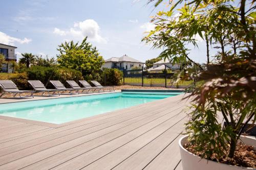 Pleneuf-Val-Andre House | Villa neuve avec piscine vue sur mer pour 9