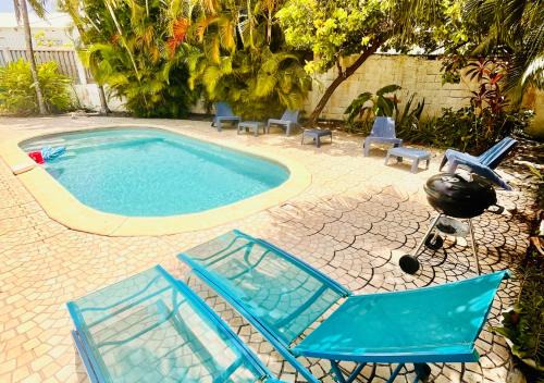 Anse des Rochers House | Villa Palm House