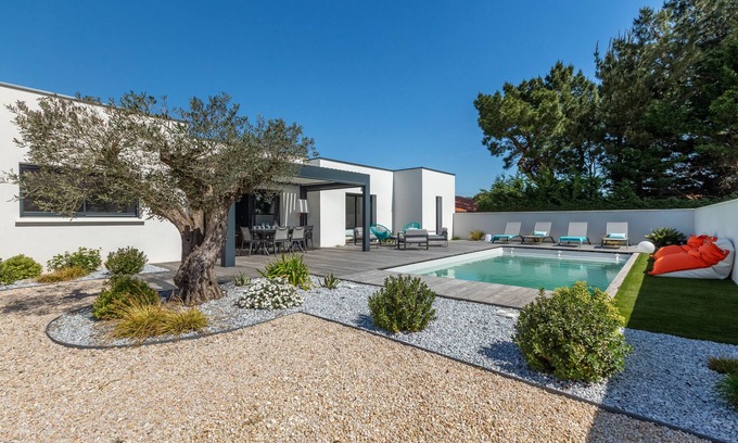 Saint-Palais-sur-Mer Villa | Villa Paloma - Piscine privée et chauffée