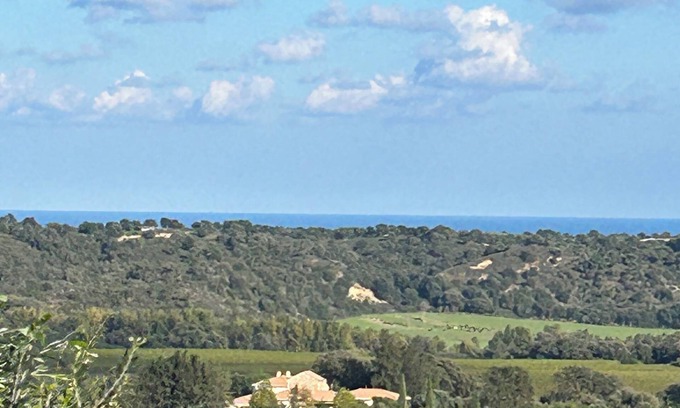 Linguizzetta House | Villa, pool, fitness room on a vineyard 10 minutes from the sea