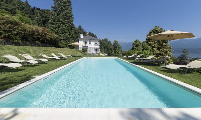 Baveno Villa | villa rental - lake maggiore, Italy, view, pool, air conditioning