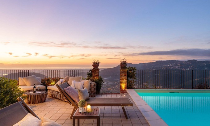 Pieve a Elici Villa | Villa Riviera: Luxury Villa with Pool and Seaview, close to Forte dei Marmi and Lucca
