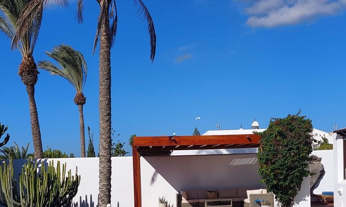 Playa Blanca Villa | Villa Roma huge heated pool with sun all day, 0.5mile from beach