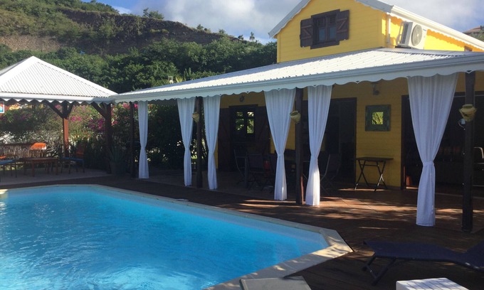 Le Diamant Villa | VILLA ROSE PORCELAIN WITH POOL, 800 M FROM THE BEACH DIAMOND
