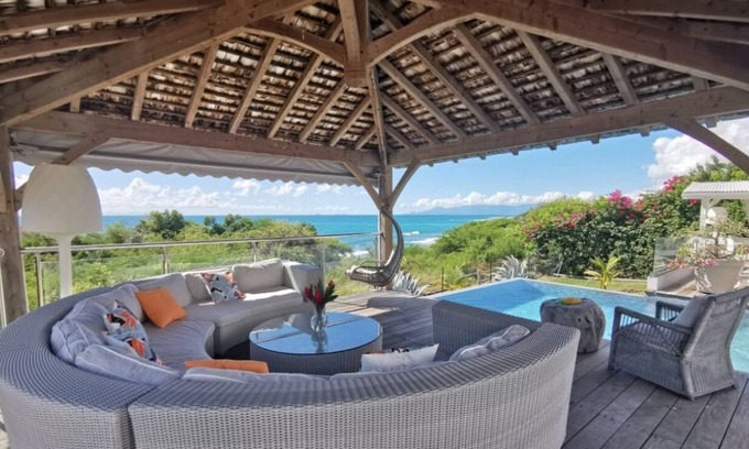 Sainte-Anne Villa | Villa Sainte Anne Ref G220 - 5 ch vue mer piscine