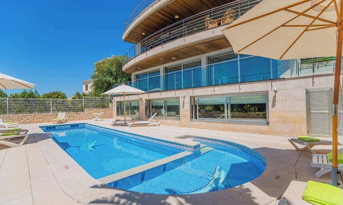 Alcanada Villa | Villa "Sammy" with Sea View, 2 Private Pools & Wi-Fi