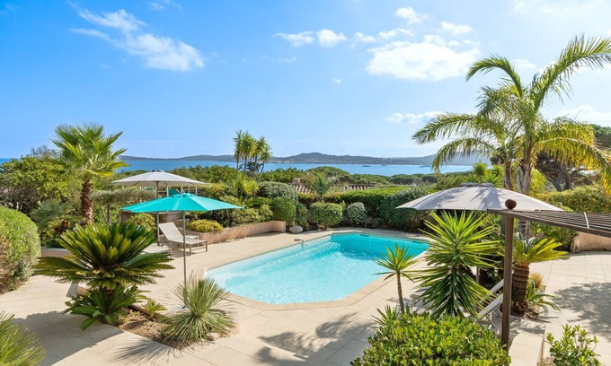 Guerrevieille House | VILLA SEA VIEW BEAUVALLON GOLF SAINT TROPEZ