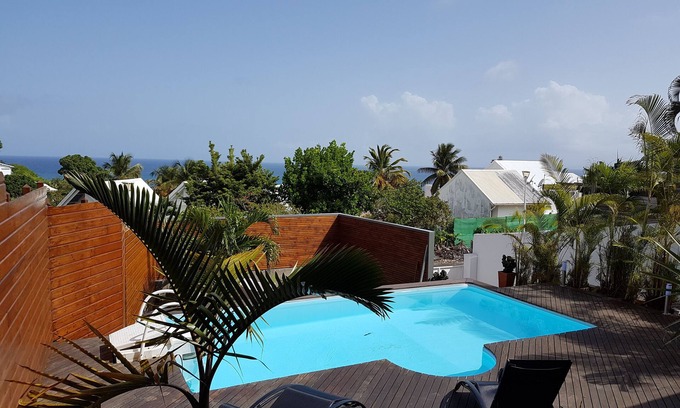 Grande-Terre Villa | VILLA sea view with pool