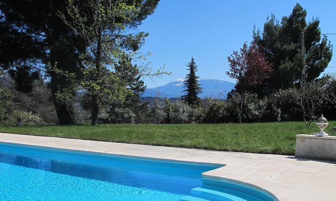 Mirabel-aux-Baronnies Villa | Villa sleeps 14 with swimming pool, large garden and view of Mont Ventoux!