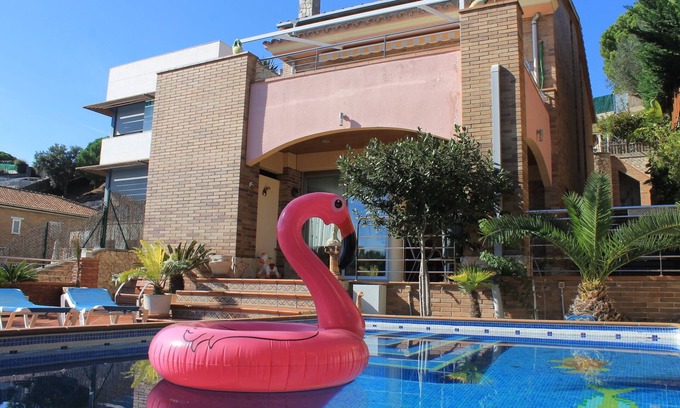Calella Villa | Villa Sofia with sea views .