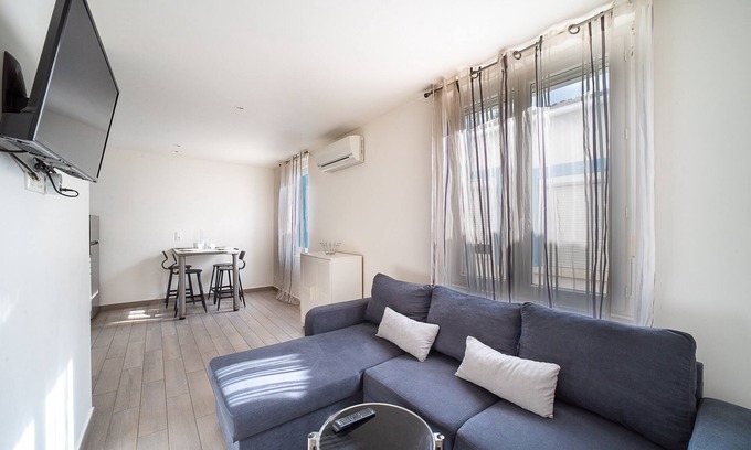 Mediterranee Apartment | Villa Welcom 2 - 3 min à pied de la plage